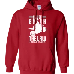 Never Break The Law Hoodie^CustomCat Hot