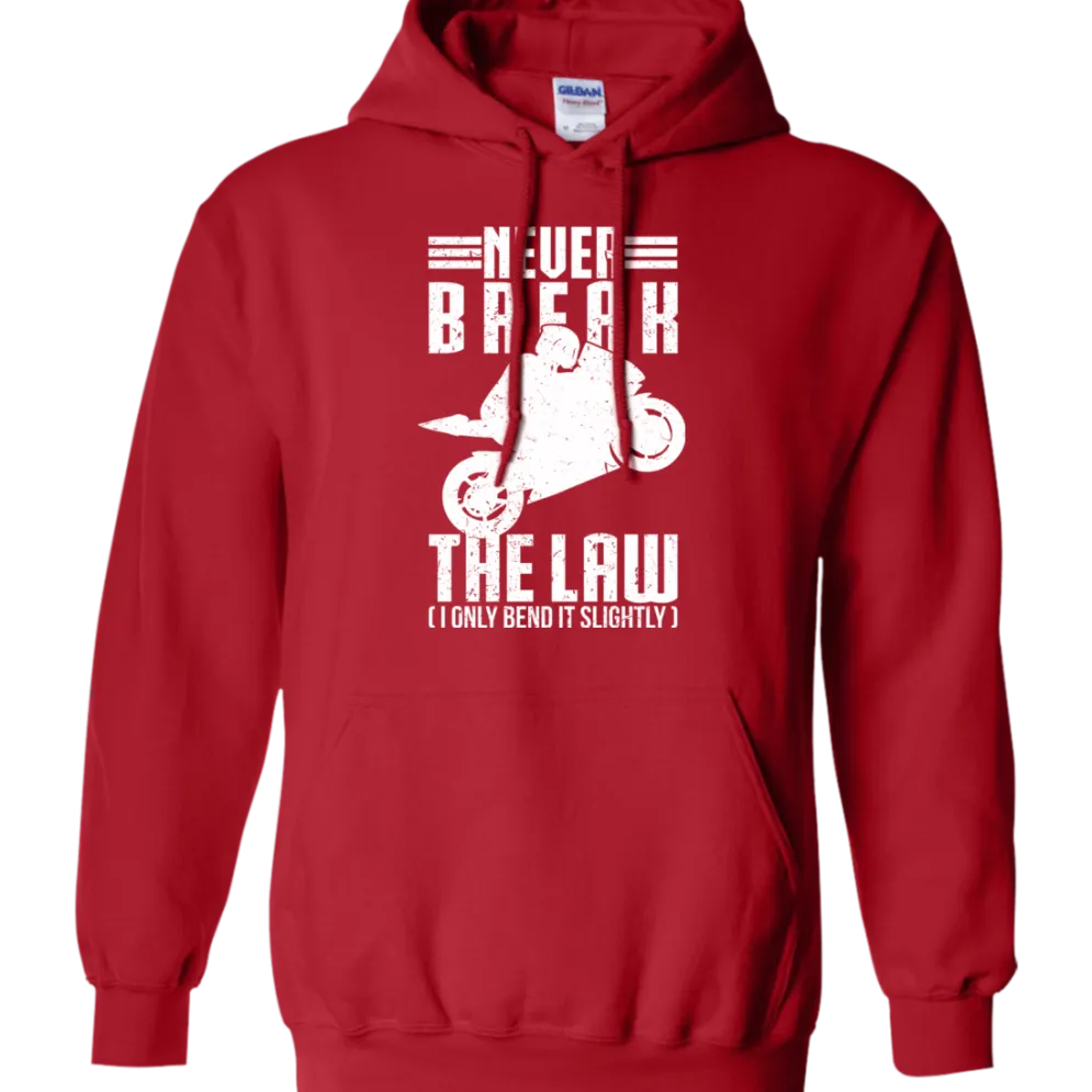 Never Break The Law Hoodie^CustomCat Hot