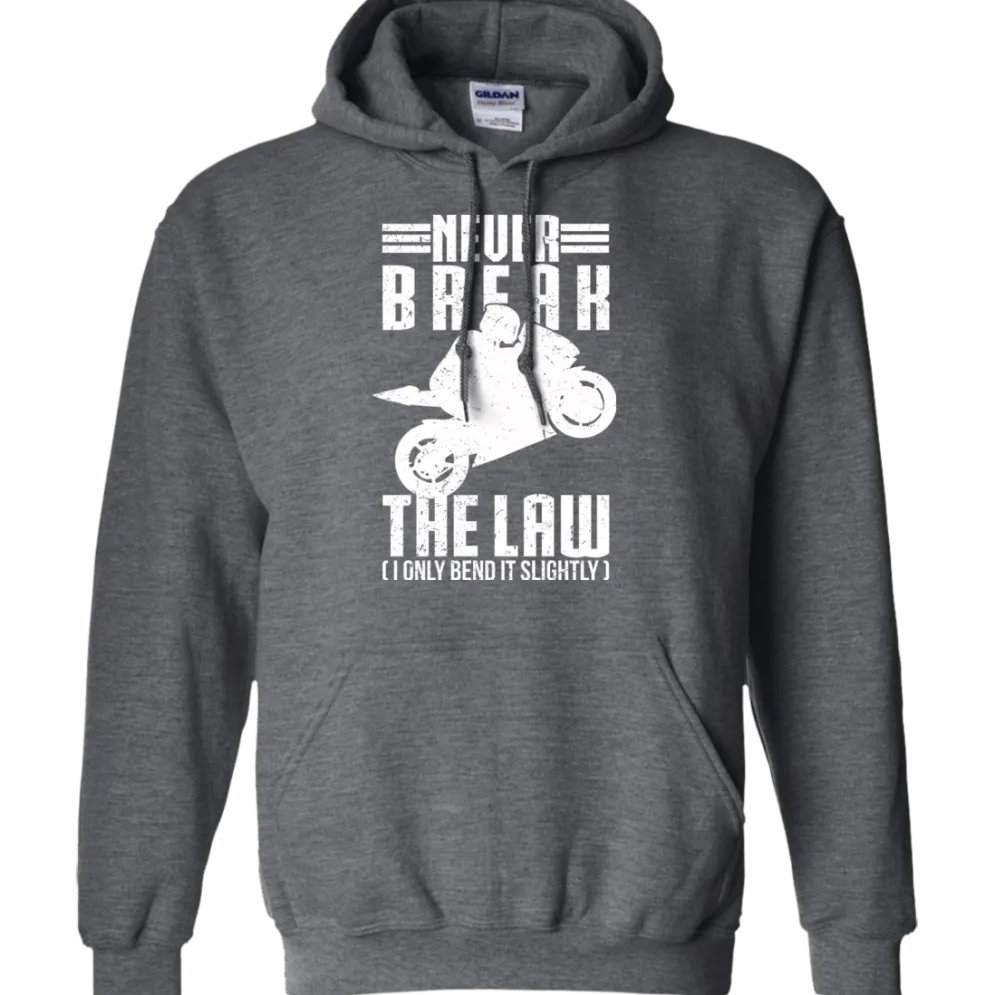 Never Break The Law Hoodie^CustomCat Hot