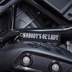 Nobody's Ol' Lady - Motorcycle Keychain^Moto Loot Best