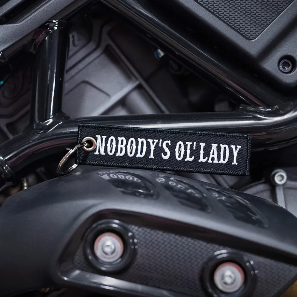 Nobody's Ol' Lady - Motorcycle Keychain^Moto Loot Best
