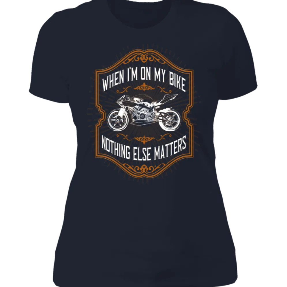 NOTHING ELSE MATTERS LADIES T-SHIRT^CustomCat Online
