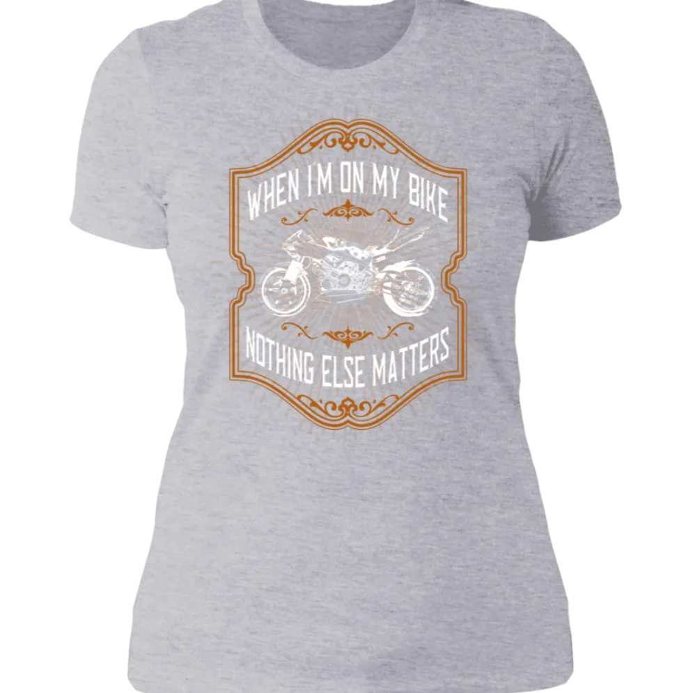 NOTHING ELSE MATTERS LADIES T-SHIRT^CustomCat Online