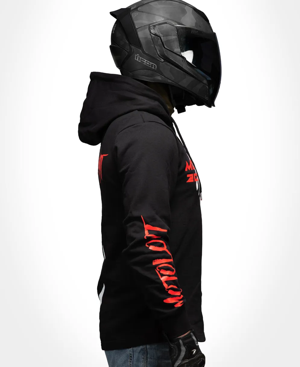 On The Limit Scoop Pullover Hoodie^Moto Loot Hot