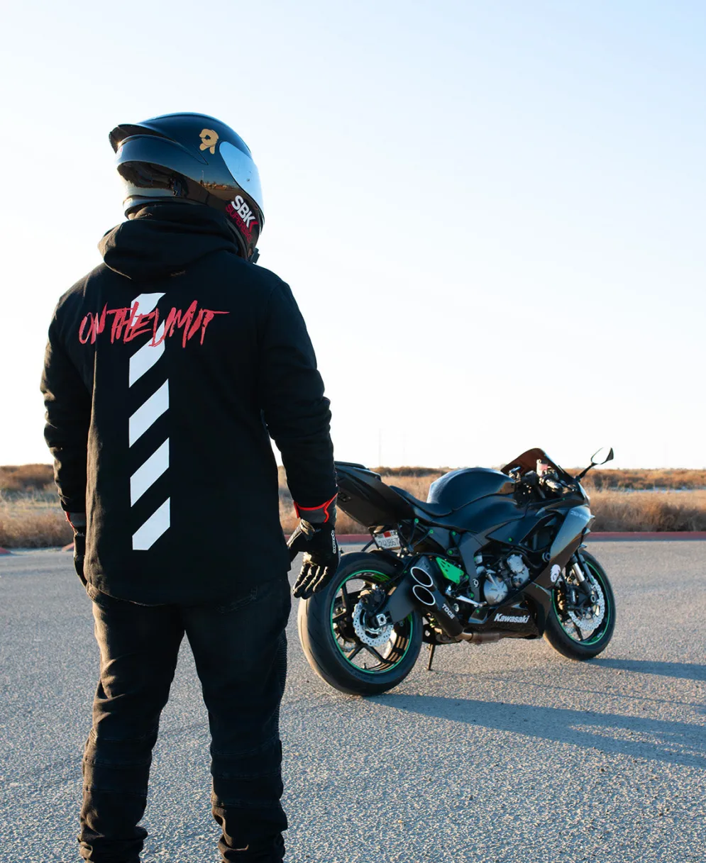 On The Limit Scoop Pullover Hoodie^Moto Loot Hot