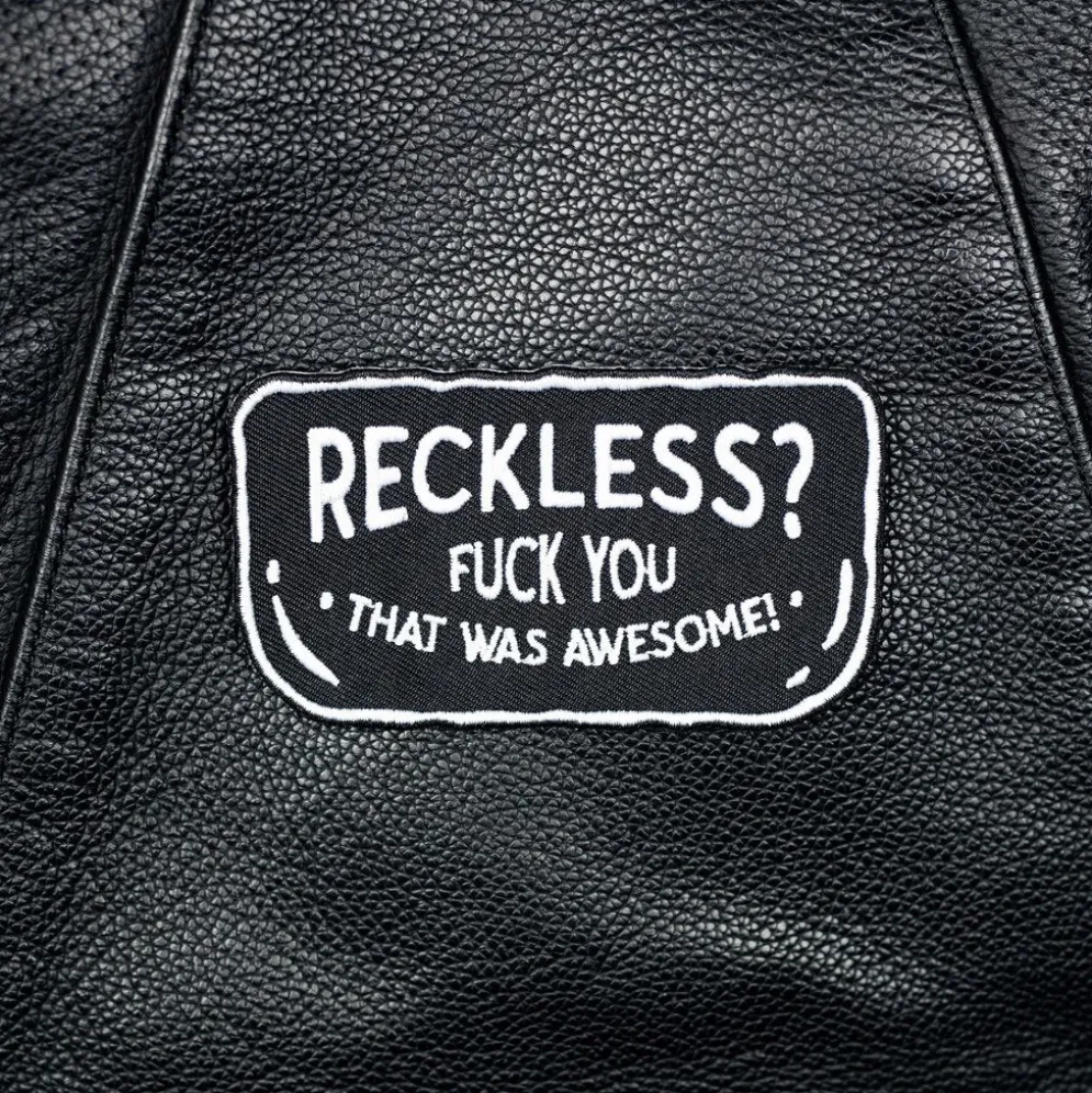 Reckless? - Motorcycle Patch^Moto Loot Best