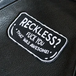 Reckless? - Motorcycle Patch^Moto Loot Best