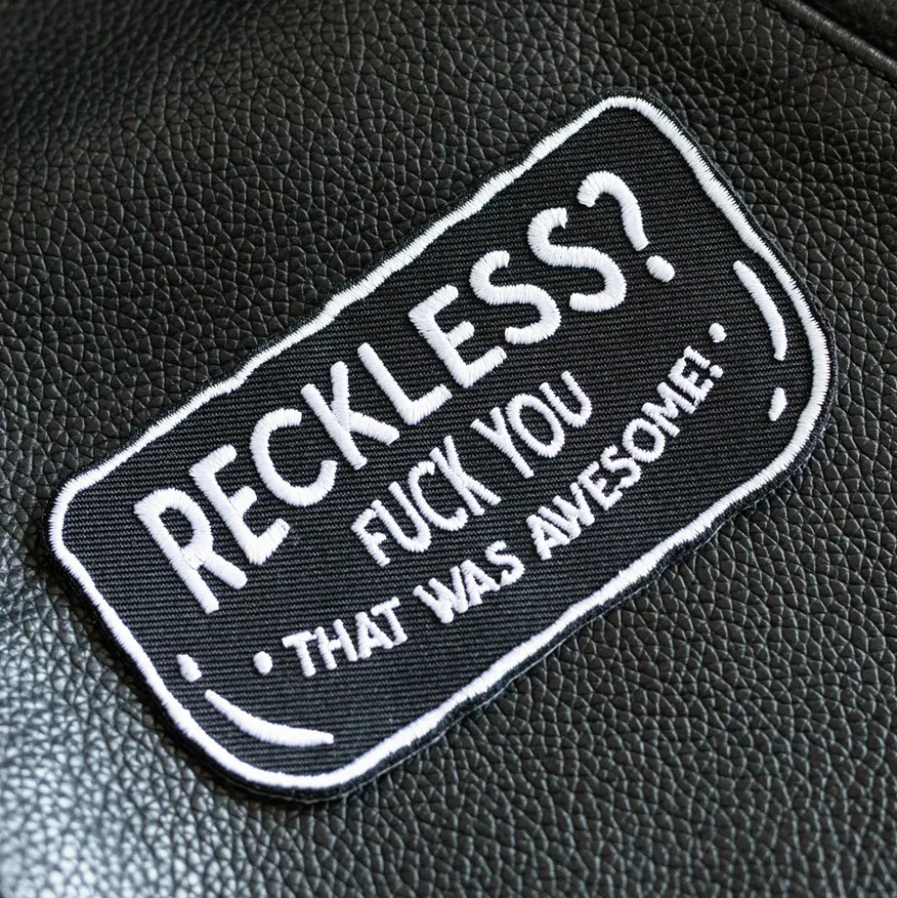 Reckless? - Motorcycle Patch^Moto Loot Best