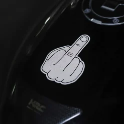Reflective Motorcycle Sticker - Fuck You (2 Pack)^Moto Loot New