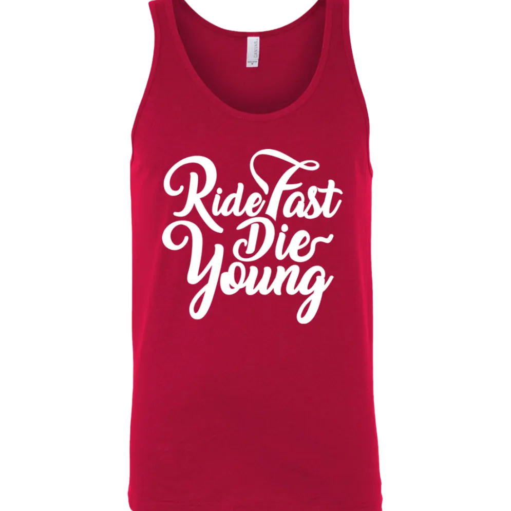 Ride Fast Die Young Tank Top^CustomCat