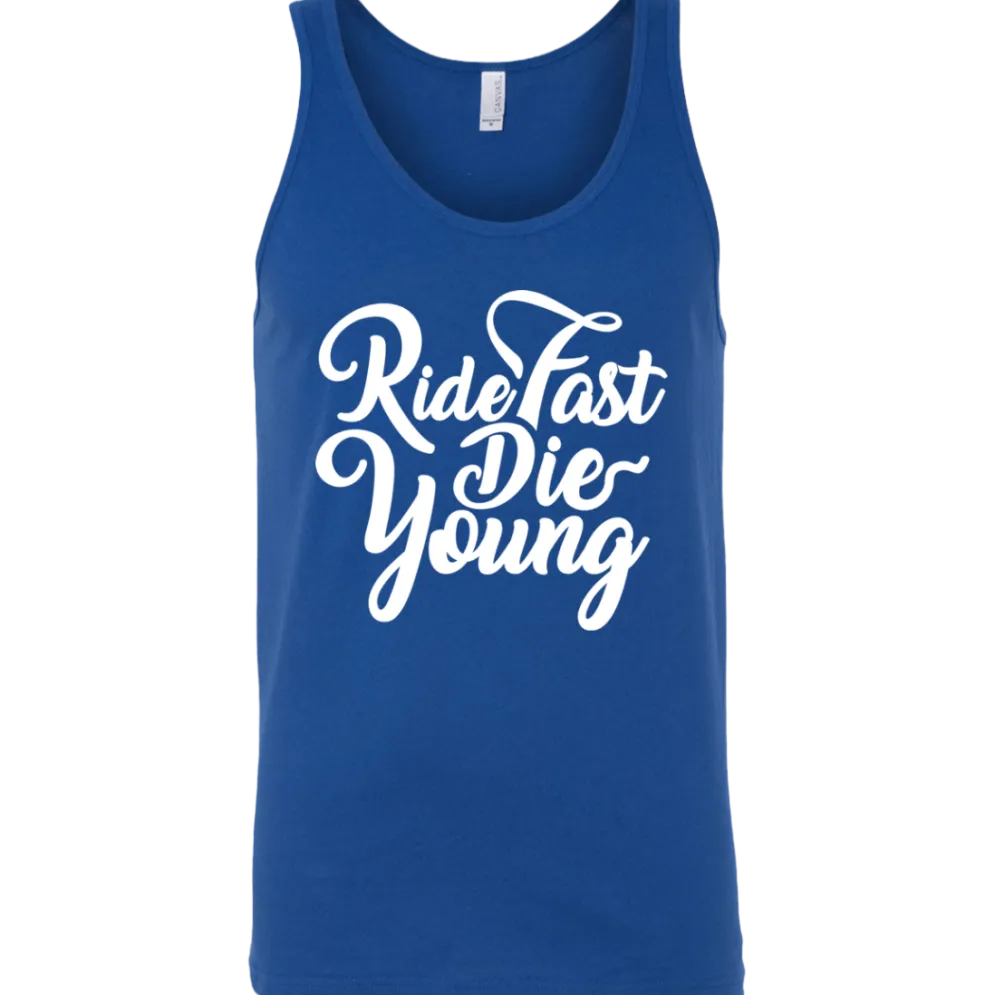 Ride Fast Die Young Tank Top^CustomCat