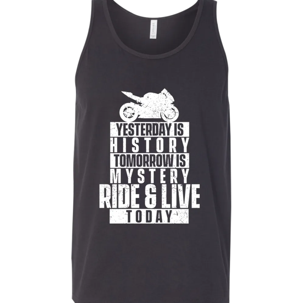 Ride & Live Today Tank Top^CustomCat Hot