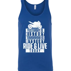 Ride & Live Today Tank Top^CustomCat Hot