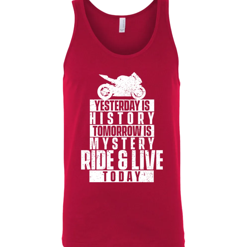 Ride & Live Today Tank Top^CustomCat Hot