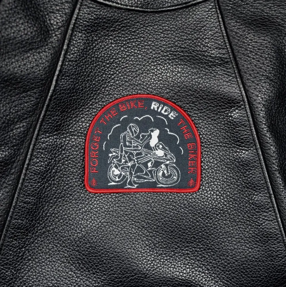 Ride The Biker - Motorcycle Patch^Moto Loot Clearance