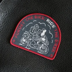 Ride The Biker - Motorcycle Patch^Moto Loot Clearance