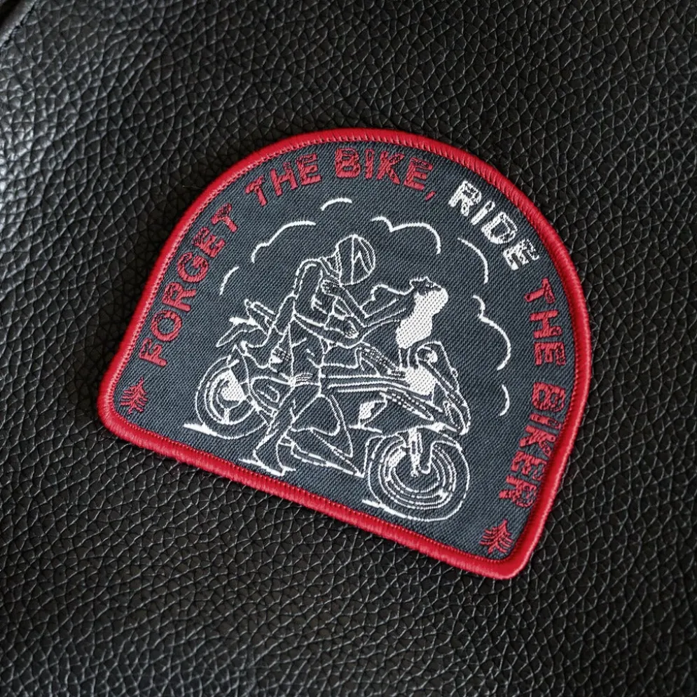 Ride The Biker - Motorcycle Patch^Moto Loot Clearance
