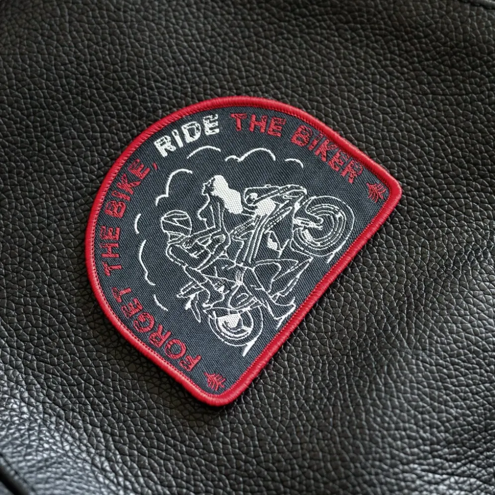 Ride The Biker - Motorcycle Patch^Moto Loot Clearance