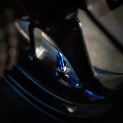 Rocket Blue - Motorcycle Valve Caps^Moto Loot Clearance
