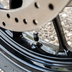 Round Black Ml - Motorcycle Valve Caps^Moto Loot Hot