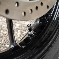 Round Black Ml - Motorcycle Valve Caps^Moto Loot Hot
