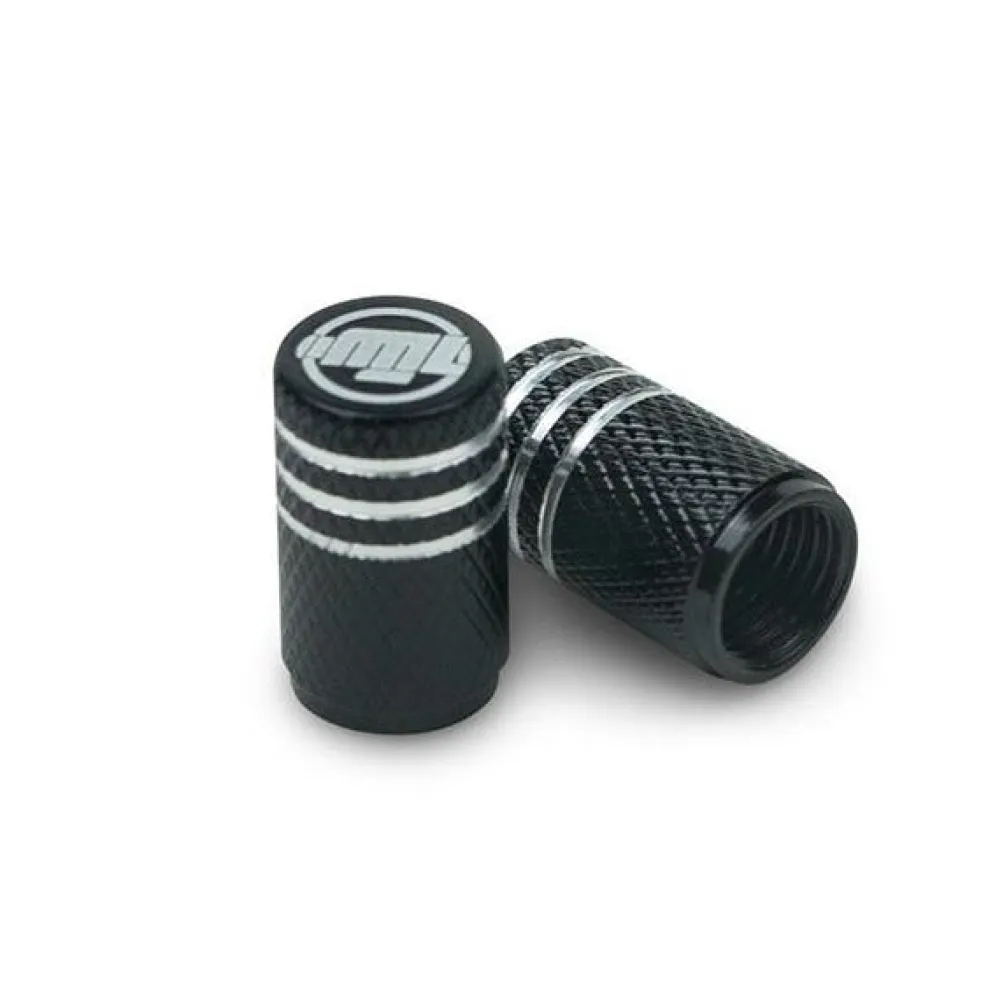 Round Black Ml - Motorcycle Valve Caps^Moto Loot Hot