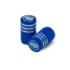 Round Blue Ml - Motorcycle Valve Caps^Moto Loot Outlet