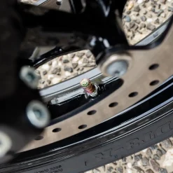 Round Oil Slick - Motorcycle Valve Caps^Moto Loot Clearance