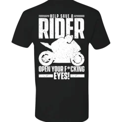 SAVE A RIDER T-SHIRT^CustomCat Hot