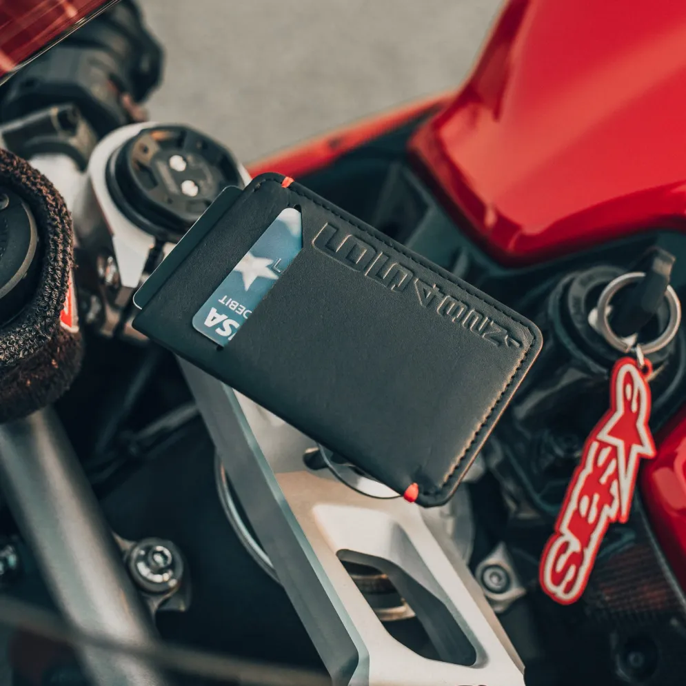 Shift Pattern - Slim Motorcycle Wallet^Moto Loot Clearance