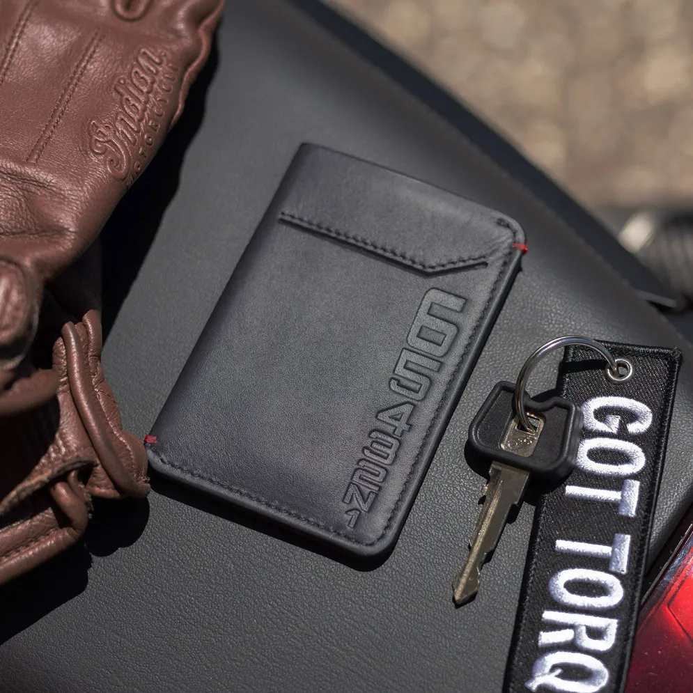 Shift Pattern - Slim Motorcycle Wallet^Moto Loot Clearance