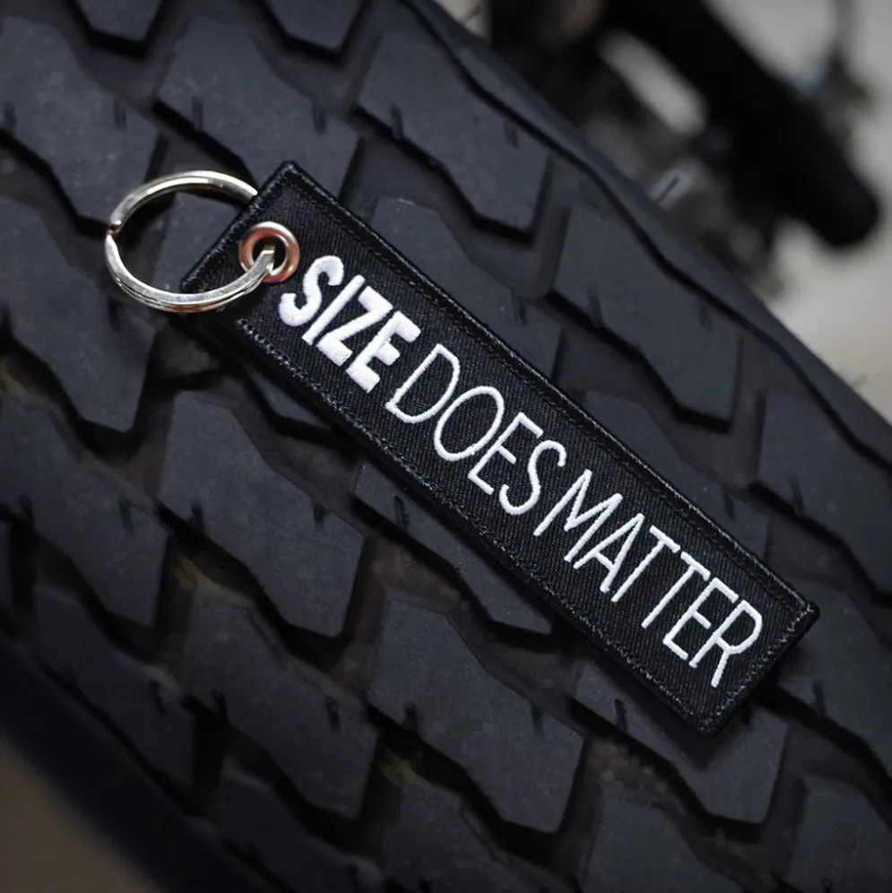 Size Does Matter - Motorcycle Keychain^Moto Loot Discount