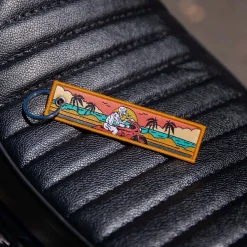 Skull Beach Rider - Motorcycle Keychain^Moto Loot Sale