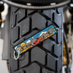 Skull Desert Rider - Motorcycle Keychain^Moto Loot Best