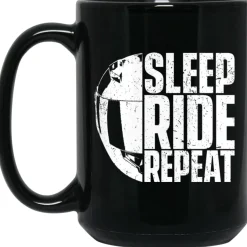 Sleep Ride Repeat - Motorcycle Mug^CustomCat Hot