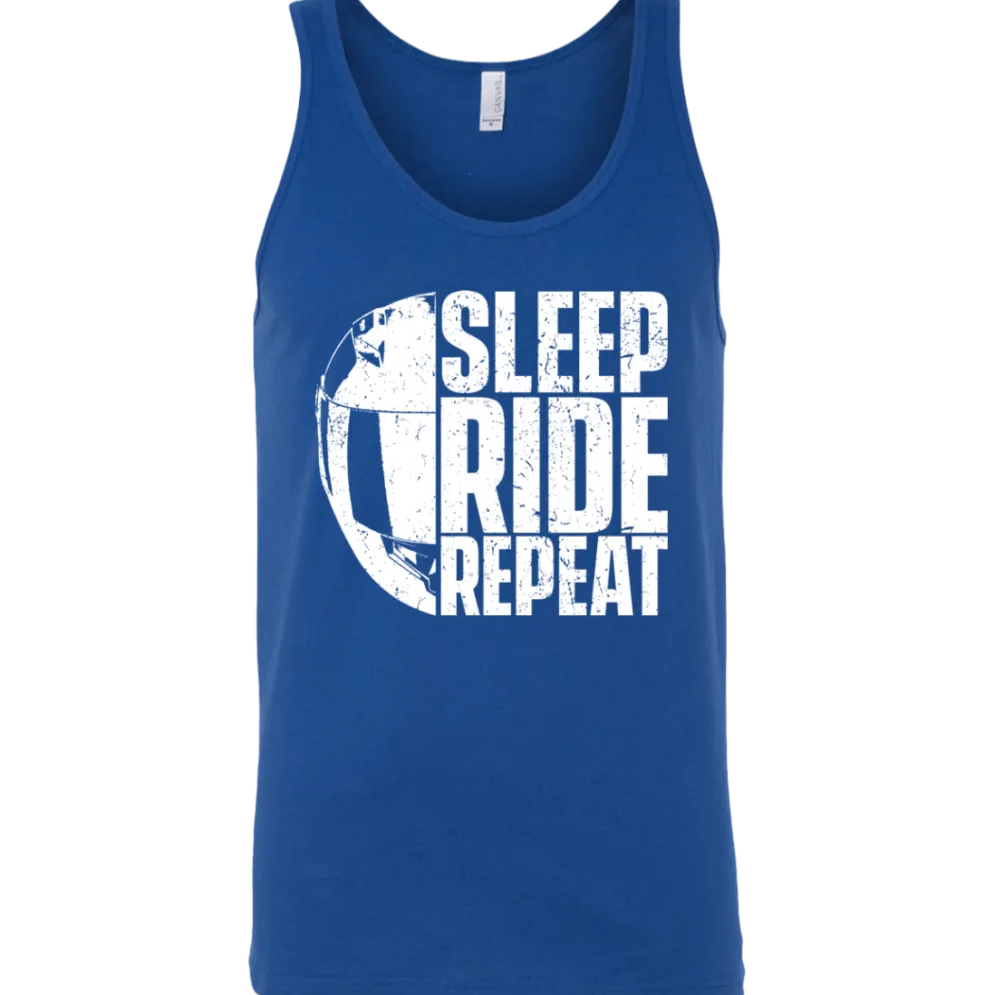 Sleep Ride Repeat Tank Top^CustomCat Outlet
