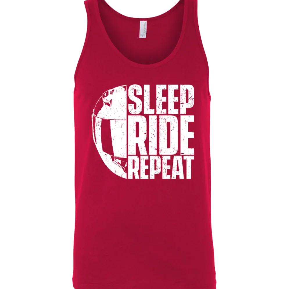 Sleep Ride Repeat Tank Top^CustomCat Outlet