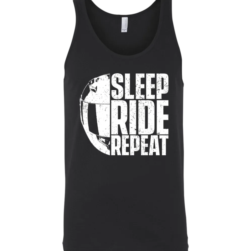 Sleep Ride Repeat Tank Top^CustomCat Outlet