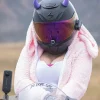 Small Horns Purple - Motorcycle Helmet Accessory^Moto Loot Hot