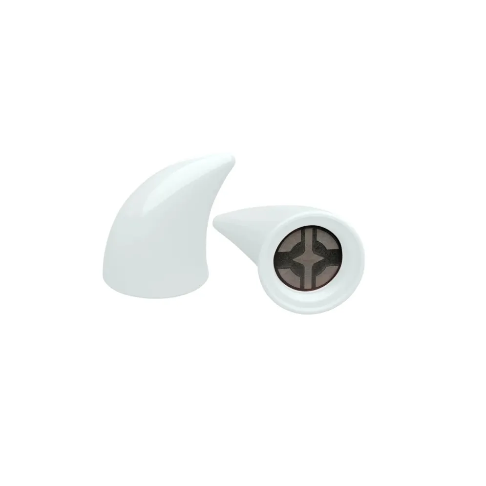 Small Horns White - Motorcycle Helmet Accessory^Moto Loot Hot