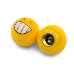 Smiley Emoji - Motorcycle Valve Caps^Moto Loot Clearance