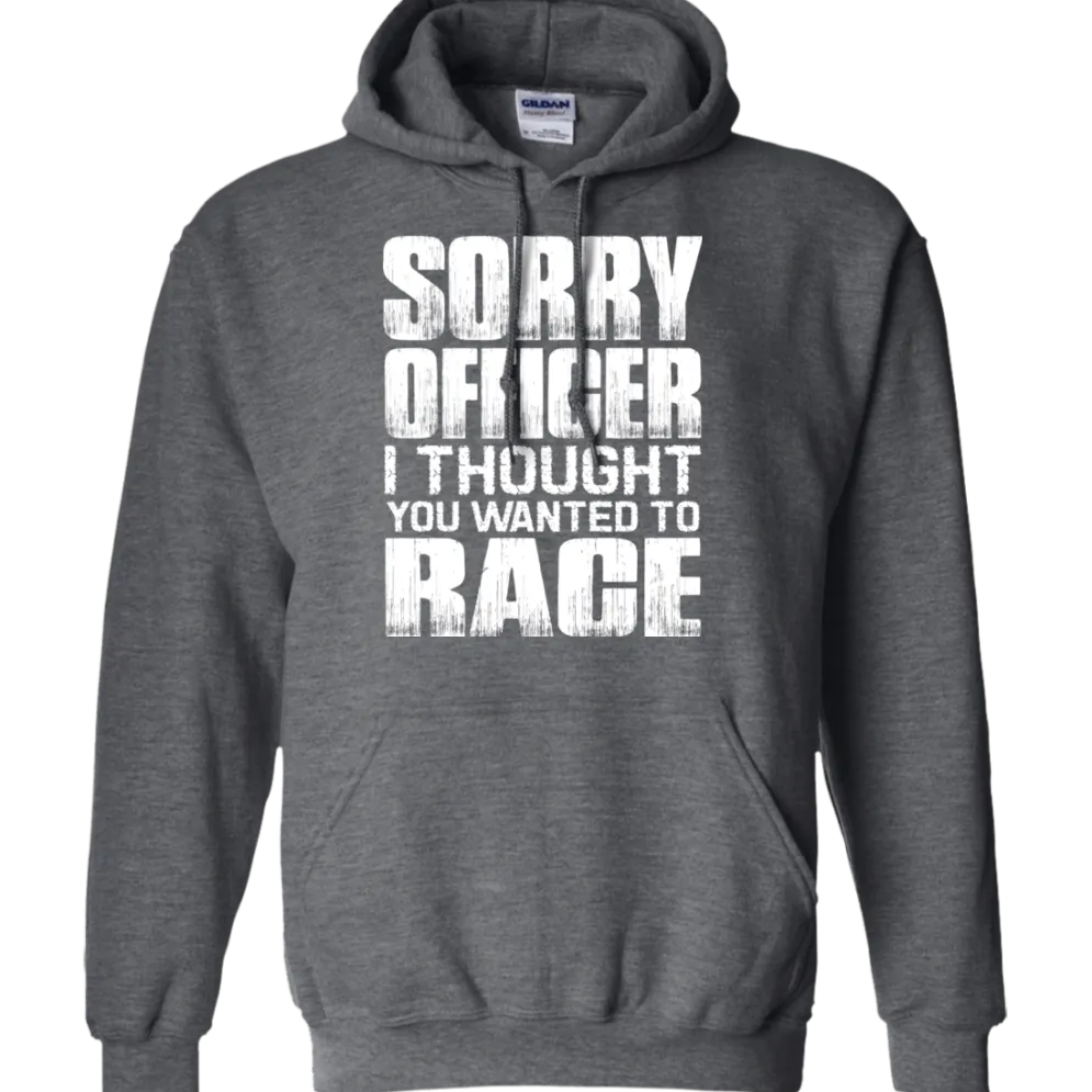 Sorry Officer Hoodie^CustomCat Clearance