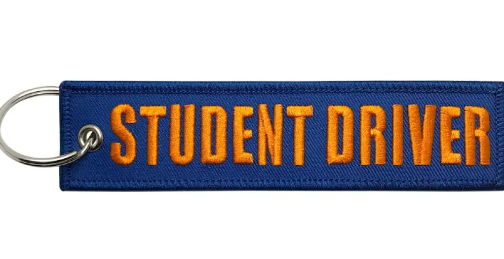 Super Speeders Rob - Student Driver Keychain^Moto Loot Outlet