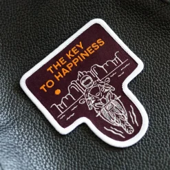 The Key To Happiness - Motorcycle Patch^Moto Loot