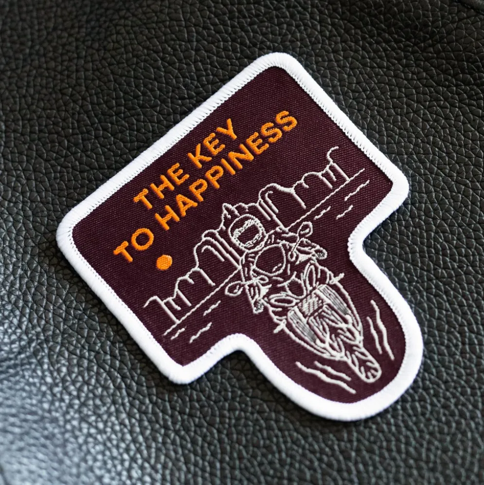 The Key To Happiness - Motorcycle Patch^Moto Loot