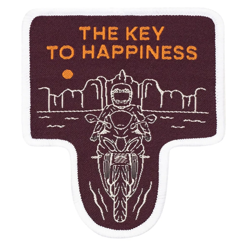 The Key To Happiness - Motorcycle Patch^Moto Loot