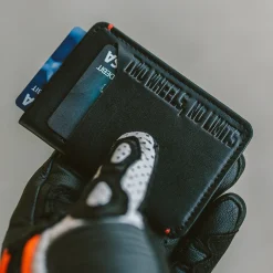 Two Wheels, No Limits - Slim Motorcycle Wallet^Moto Loot Sale