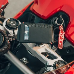 Two Wheels, No Limits - Slim Motorcycle Wallet^Moto Loot Sale
