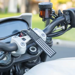 Usa Flag Blackout - Motorcycle Keychain^Moto Loot New