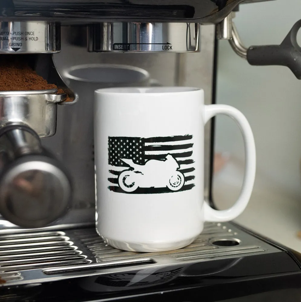 US Rider - Motorcycle Mug^CustomCat Best